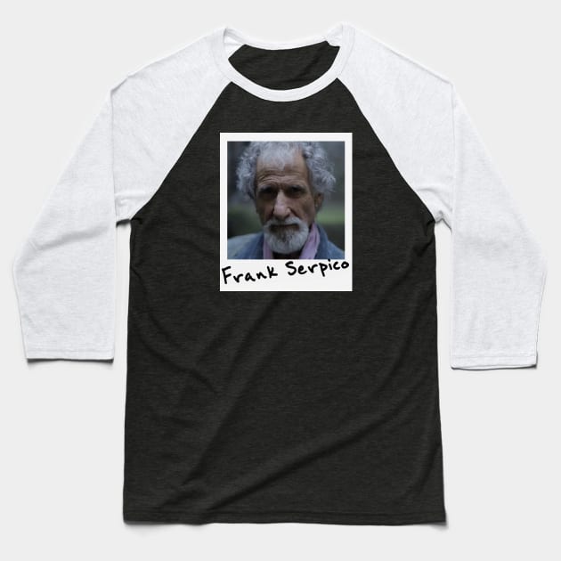 Frank Serpico Baseball T-Shirt by TenomonMalke